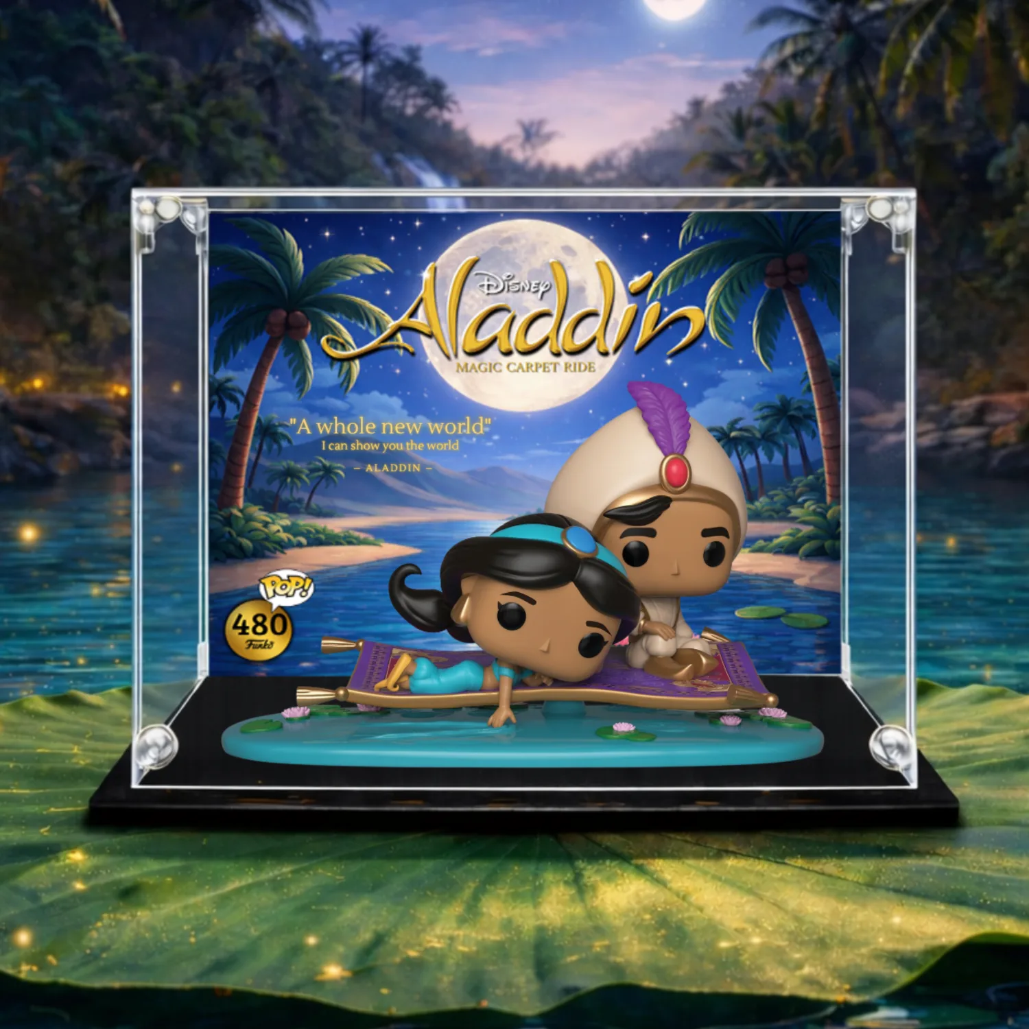 Aladdin & Jasmine Magic Carpet Ride #480