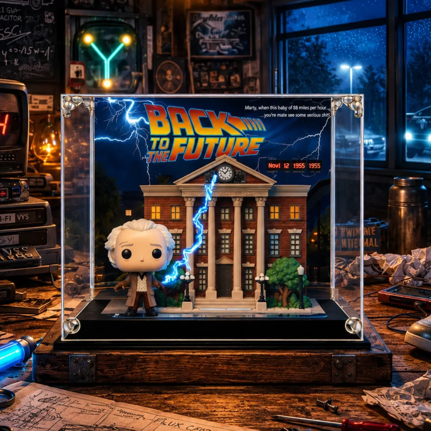 Back to the Future - Doc With Clock Tower #15