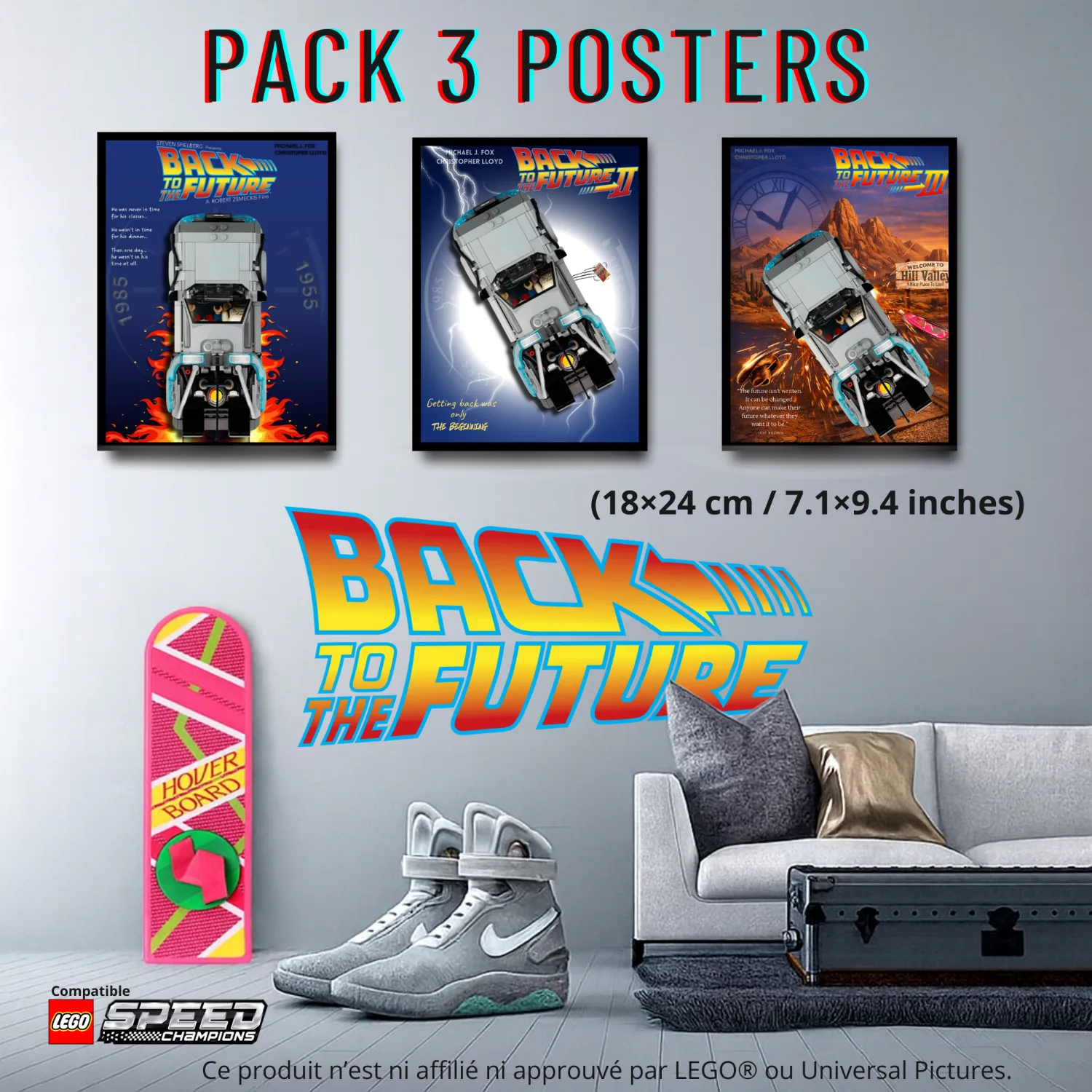 Back to the Future DeLorean Trilogy (18) #77256