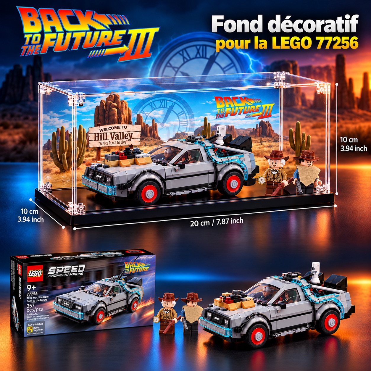Back to the Future Part III - Hill Valley 1885 - #77256