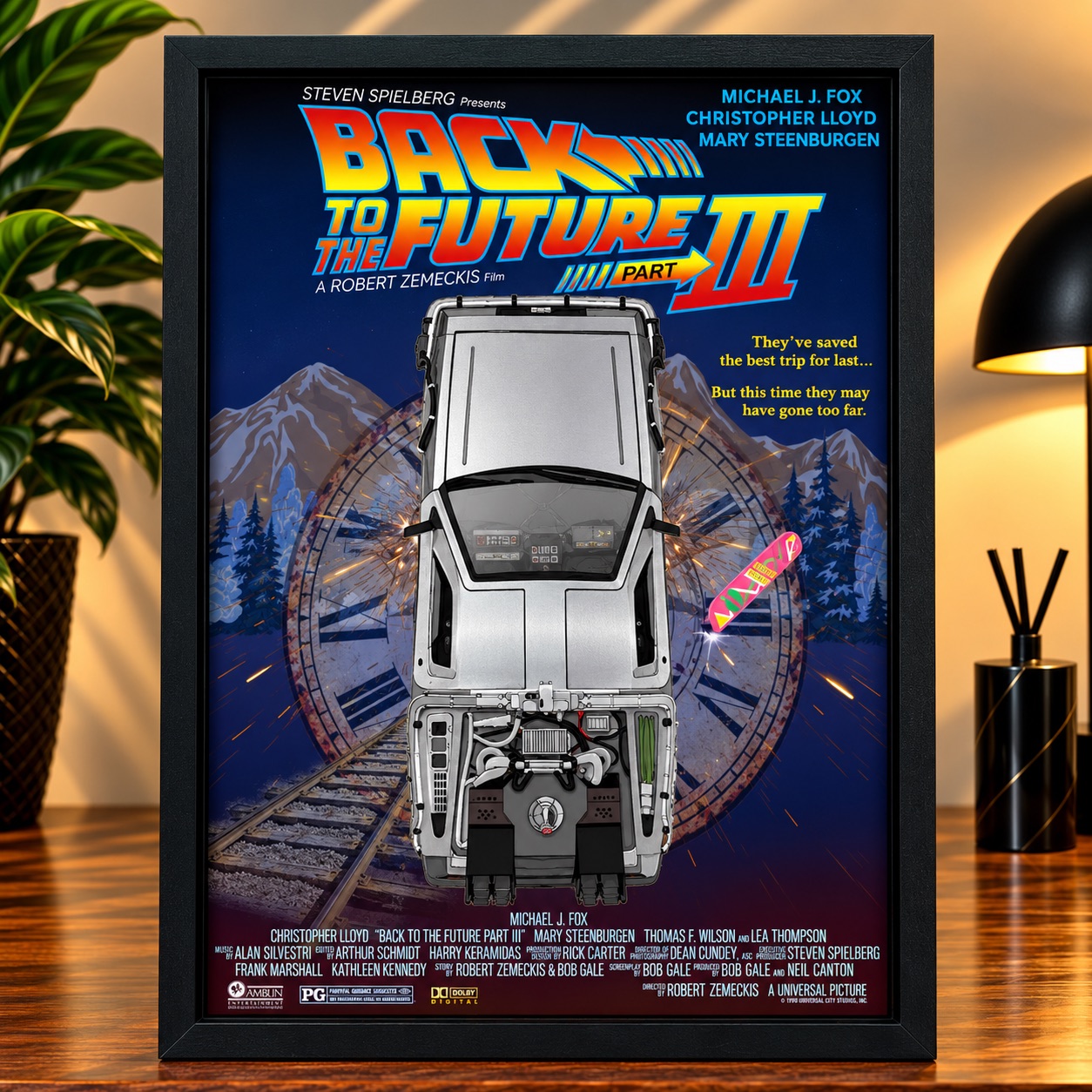 Back to the Future Part III (Jada Toys) 1:24 Scale Cars