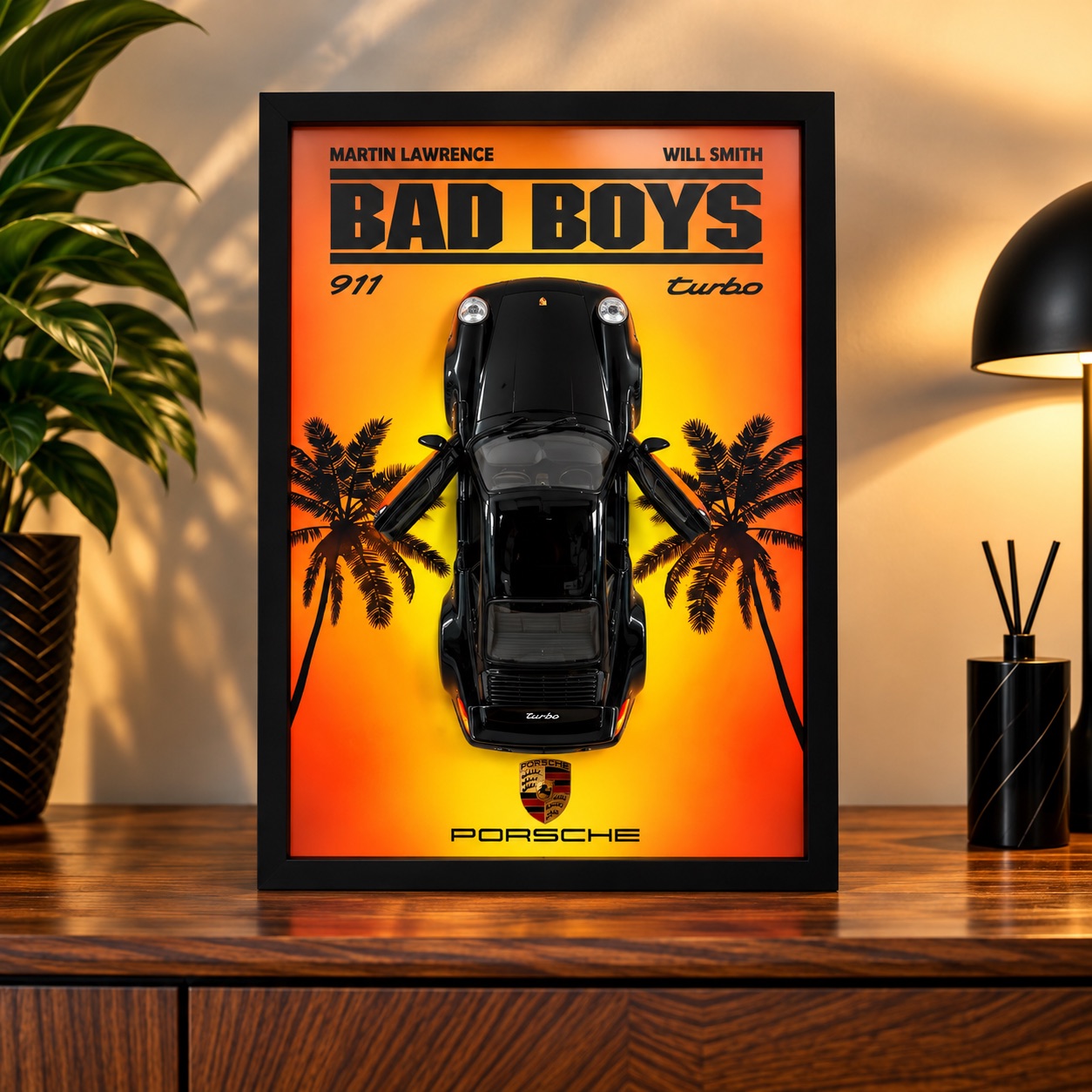 Bad Boys - Porsche 911 (964) Turbo – 1:18 Scale
