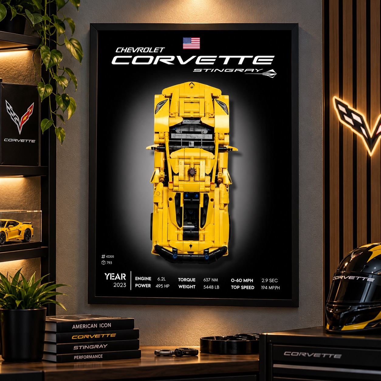 Chevrolet Corvette Stingray #42205 & #42217