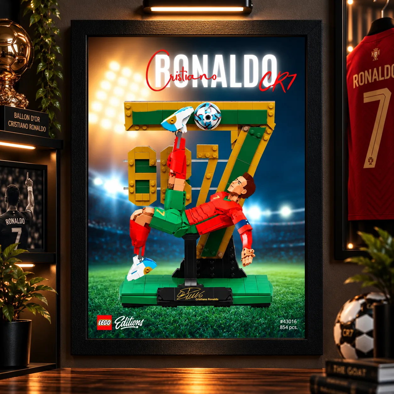 Cristiano Ronaldo – Football Legend - #43016 - Model 3