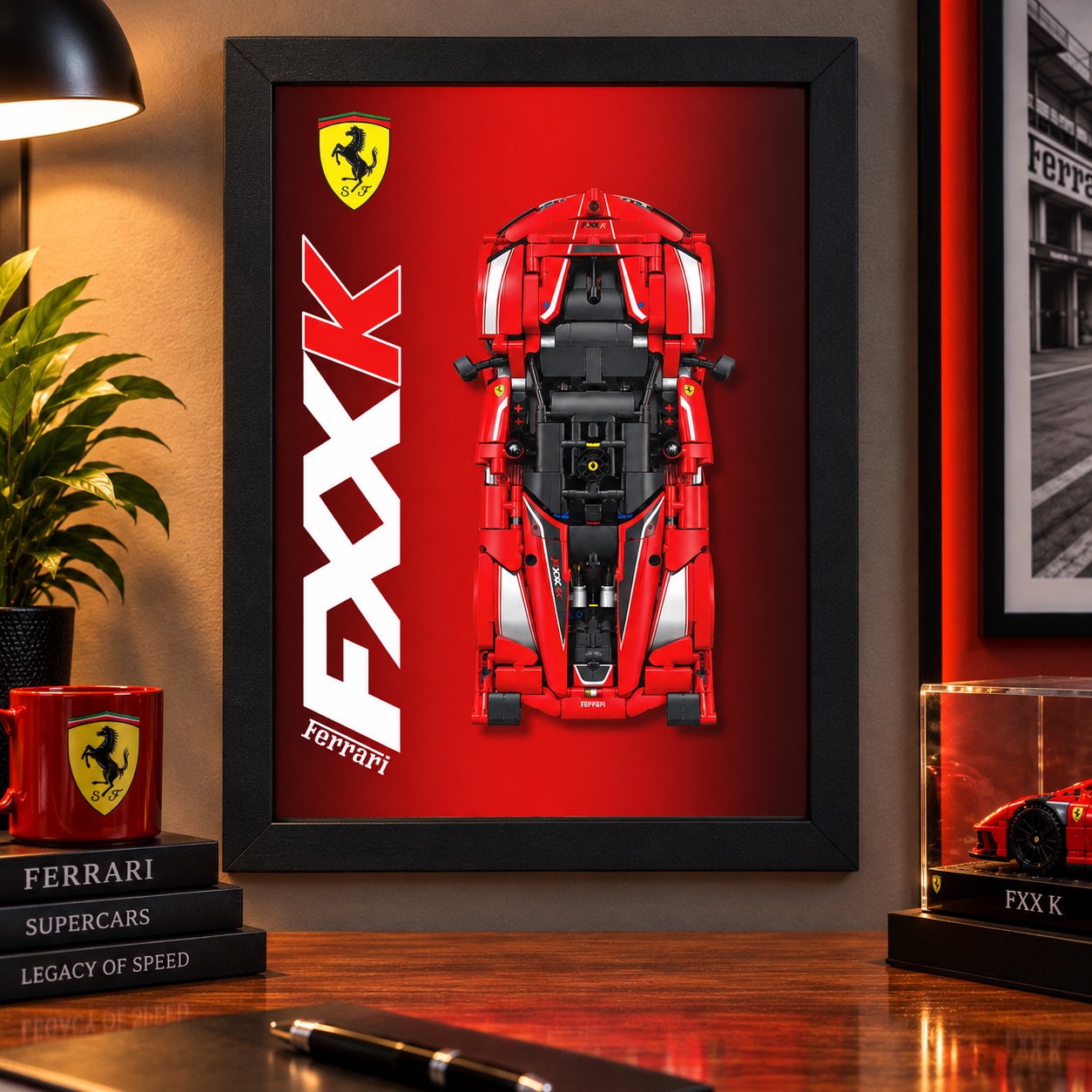 Ferrari FXX K Poster for Technic – Model 1