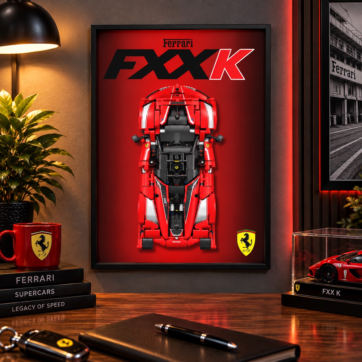 Ferrari FXX K Poster for Technic – Model 2
