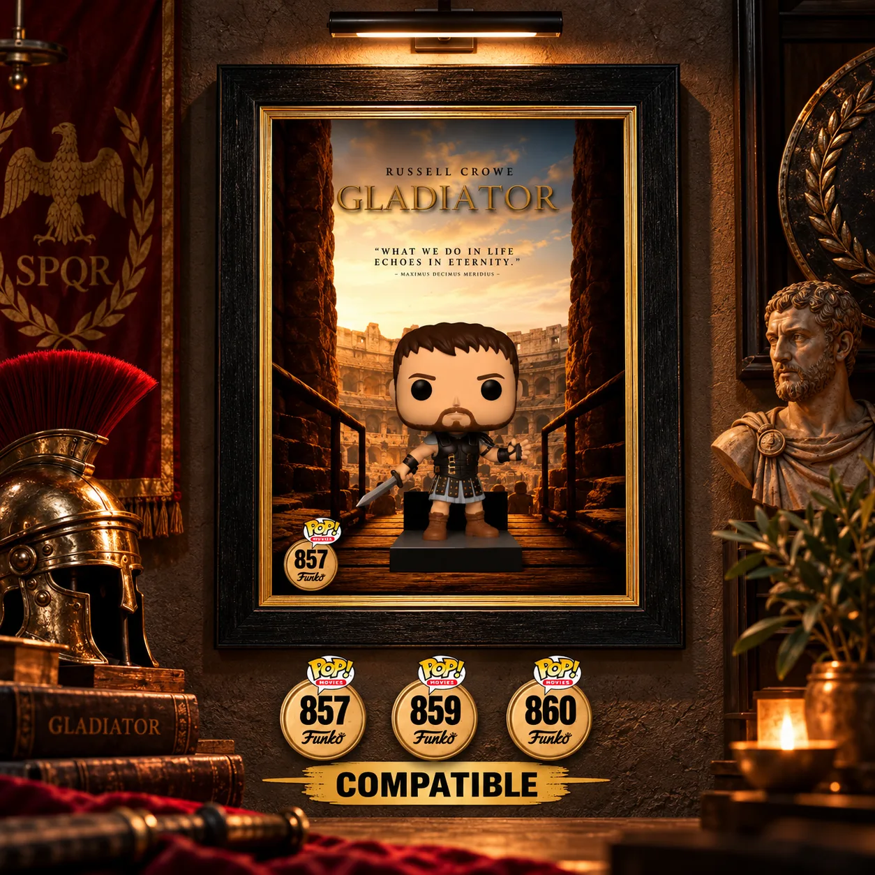 Gladiator Maximus #857, #859 & #860