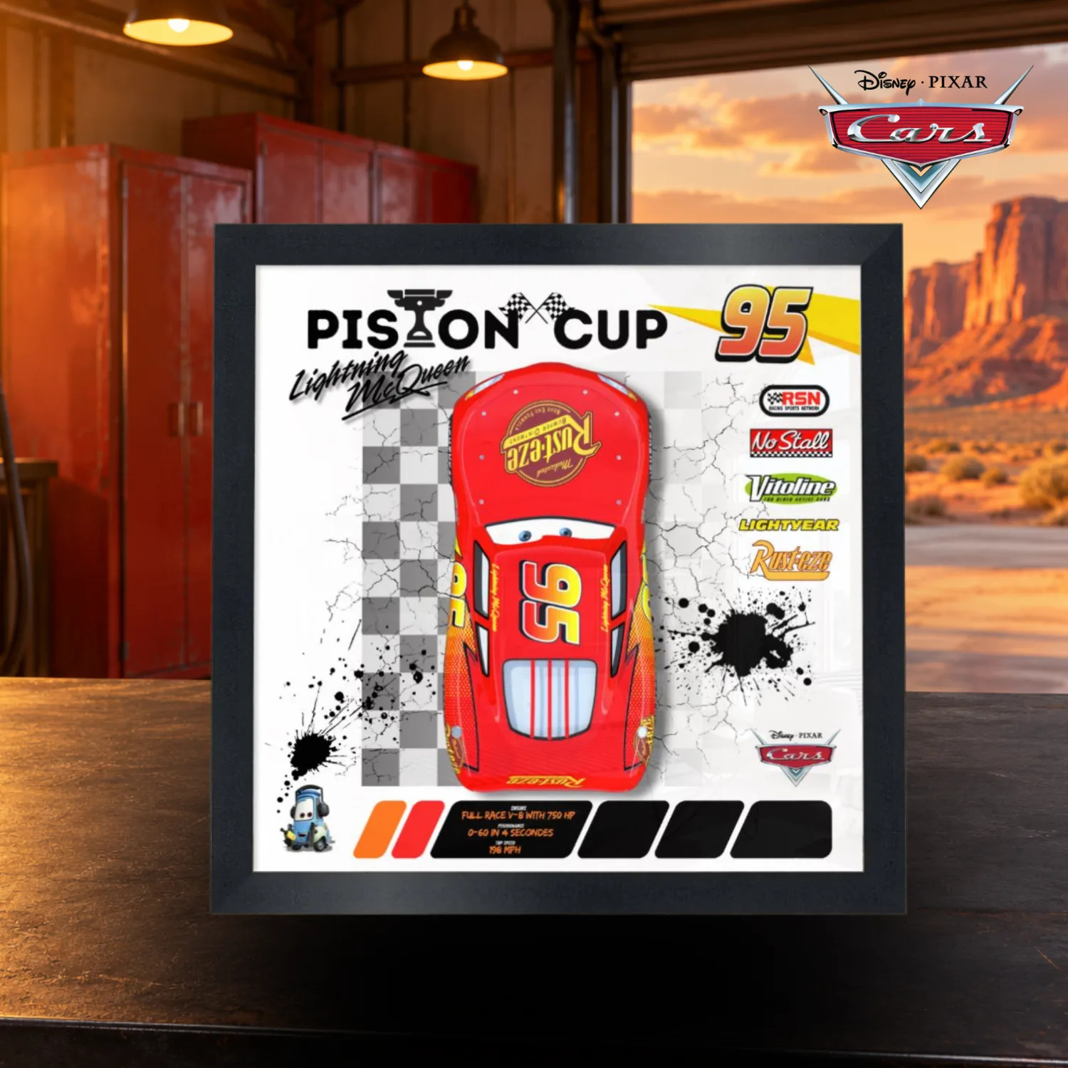 Lightning McQueen - Piston Cup 95 #77255