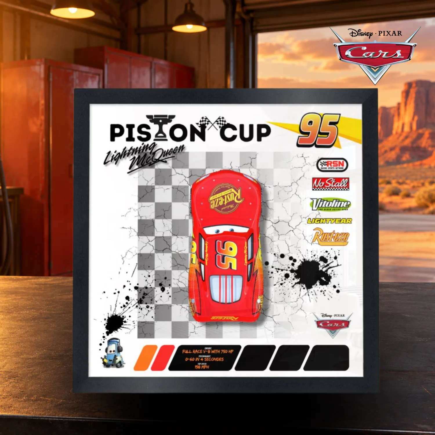 Cars Lightning McQueen - Piston Cup #77255