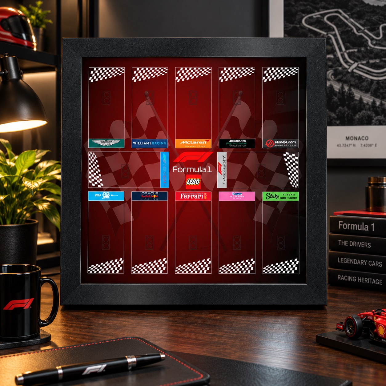 Mini F1 Grid Poster – Formula 1 Display – Model 2