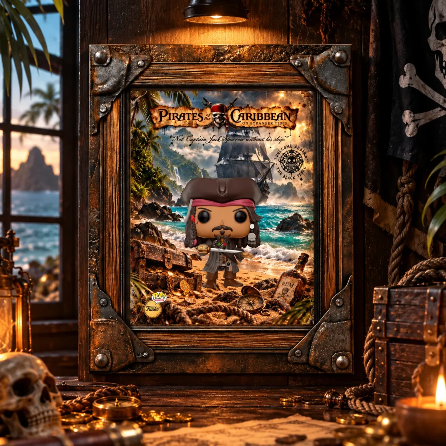 Pirates of the Caribbean Jack Sparrow #1482 ou autre