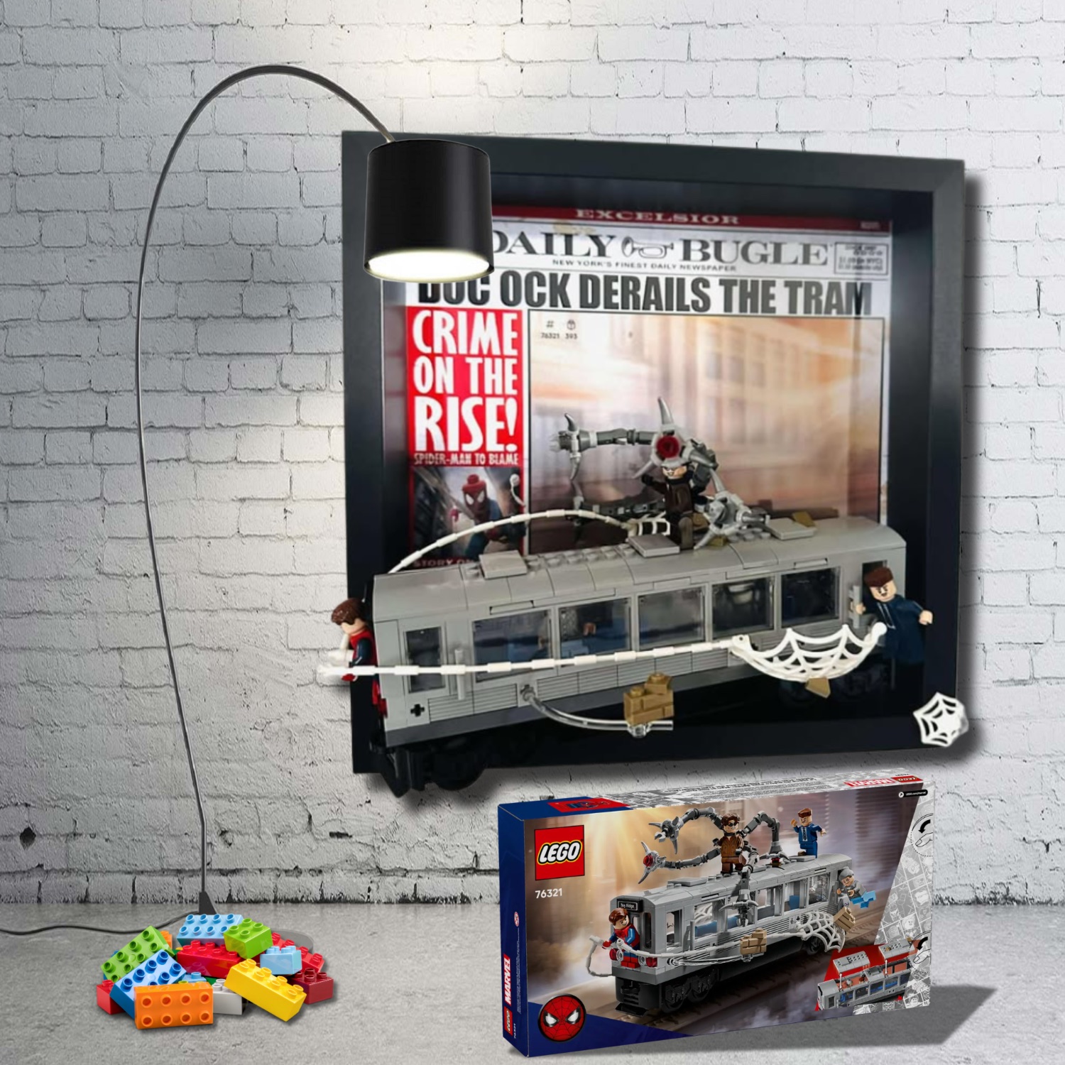 Spider-Man Subway Train #76321