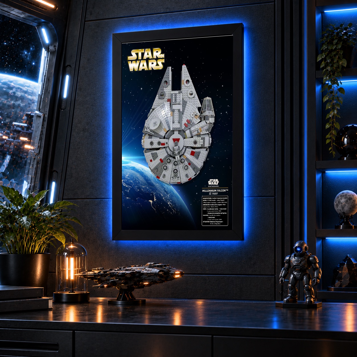 Star Wars Millennium Falcon #75257
