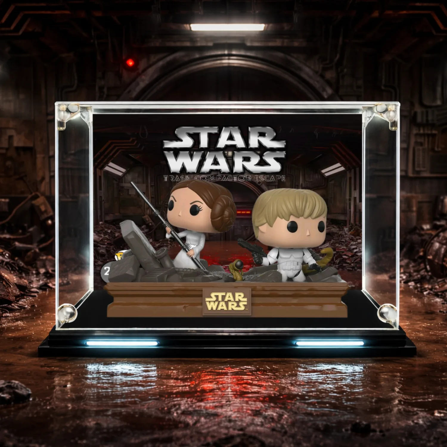 Star Wars Trash Compactor Escape #224